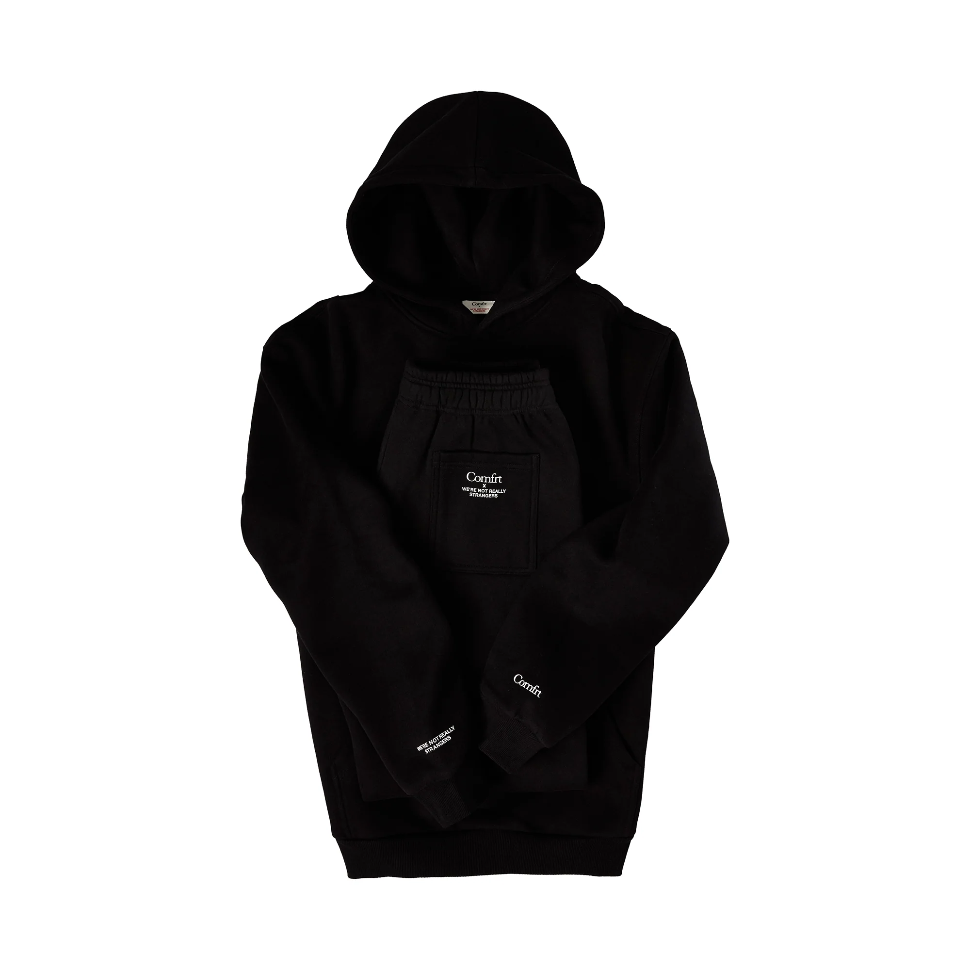 Comfrt x WNRS Good Things Sweat Set - Black - Image 9