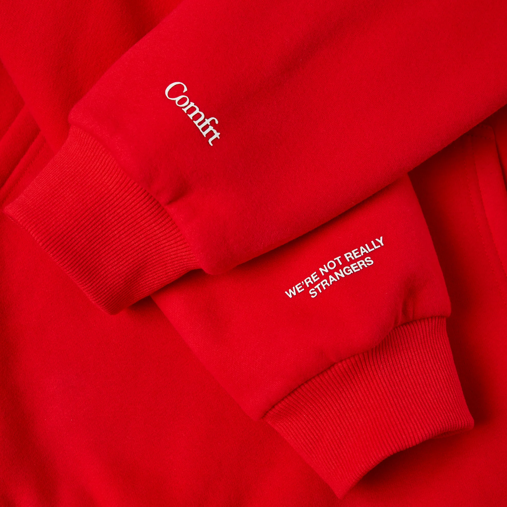 Comfrt x WNRS Good Things Sweat Set - Red - Image 12