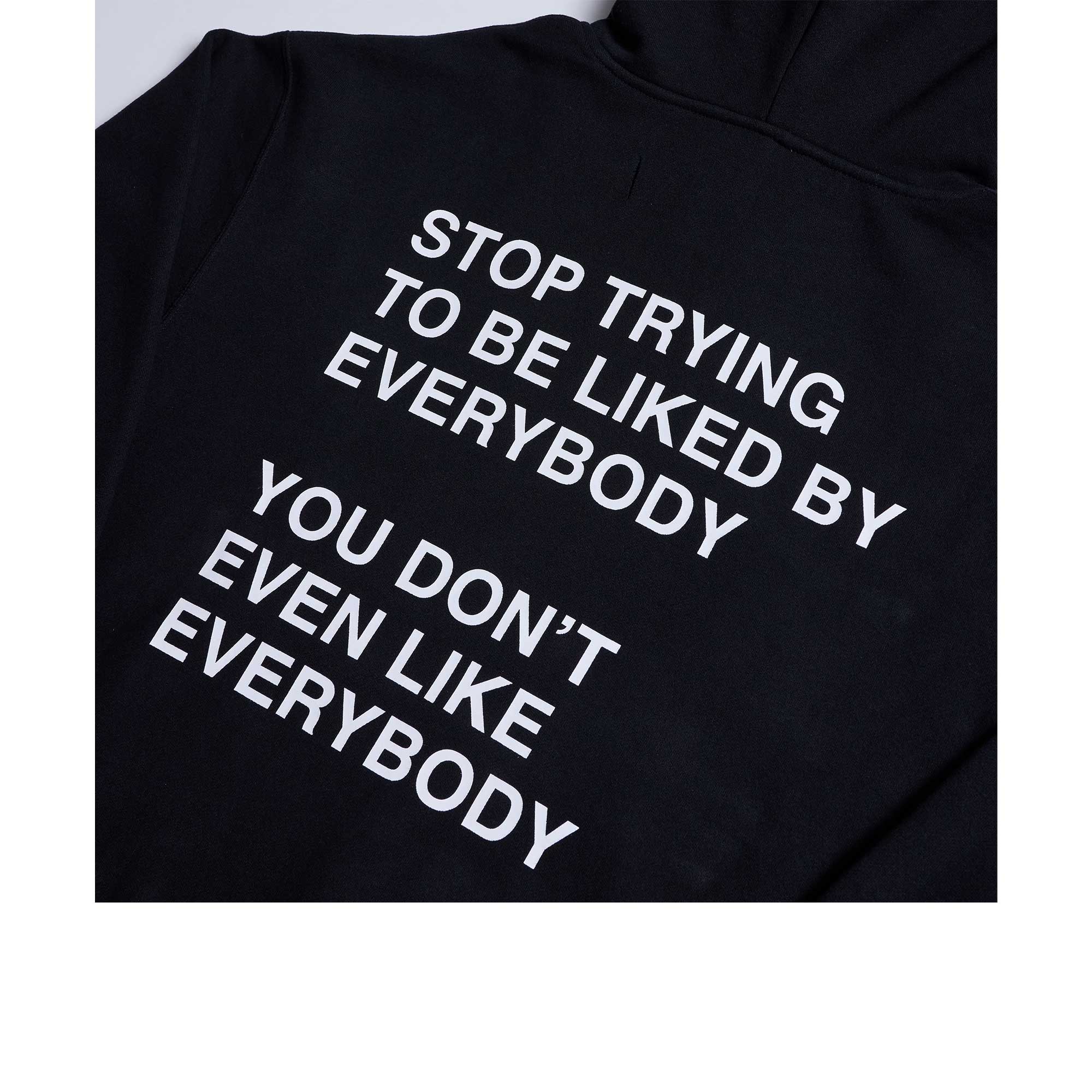 Stop Trying Hoodie - Image 5